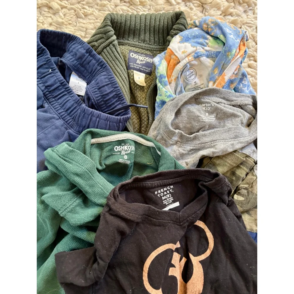 Boys Clothing Bundle Lot long Sleeve Tee T-shirts OshKosh B'gosh